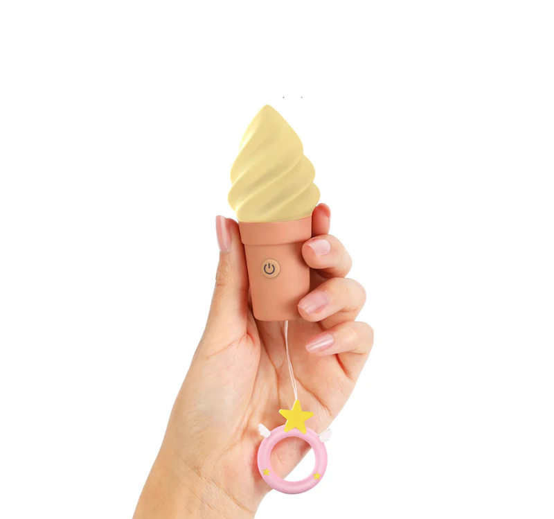 Cand Ice Cream Cone Silicone Vibrator