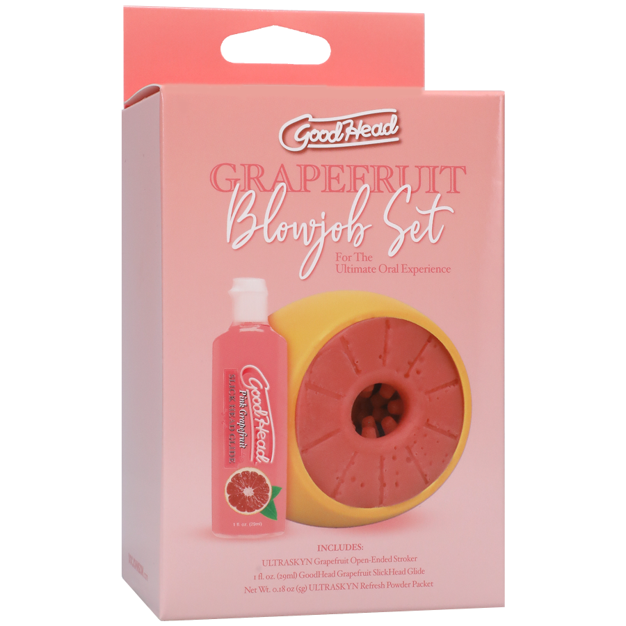 Good Head - Pink Grapefruit BJ Kit