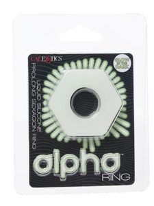 Alpha - Glow-In-The-Dark Prolong Sexagon C-Ring