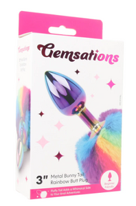 Gemsations - Rainbow Bunny Tail