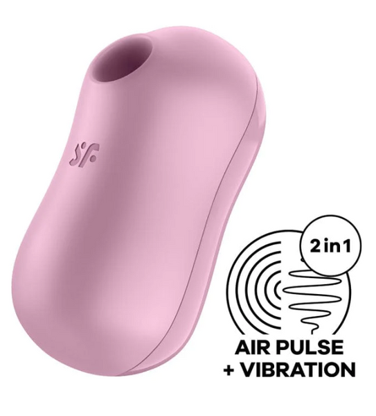 Cotton Candy - Vibrating Clitoral Air Pulse Stimulator