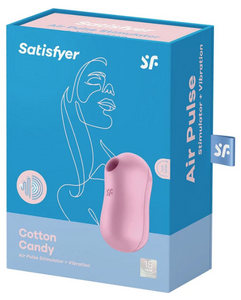 Cotton Candy - Vibrating Clitoral Air Pulse Stimulator
