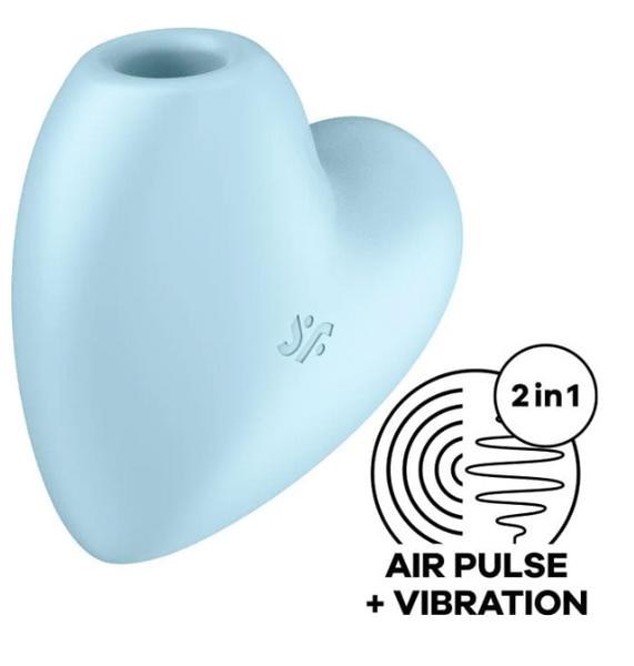 Cutie Heart - Vibrating Clitoral Air Pulse Stimulator