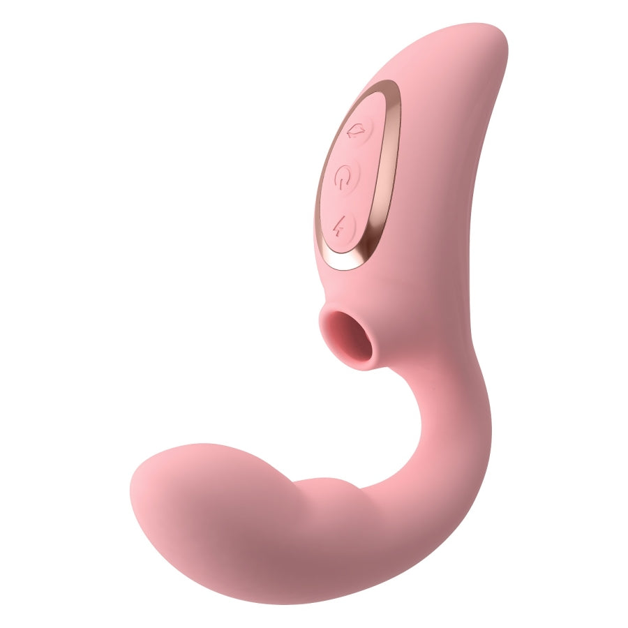 SBEC - 2 in 1 Clitoral Air Pulse Stimulator & G-Spot Vibrator