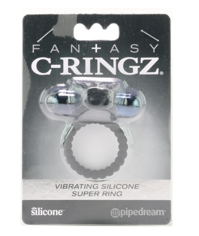 Fantasy C-Ringz - Vibrating Silicone Super Ring