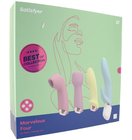 Marvelous Four - Air Pulse & Vibrator Set