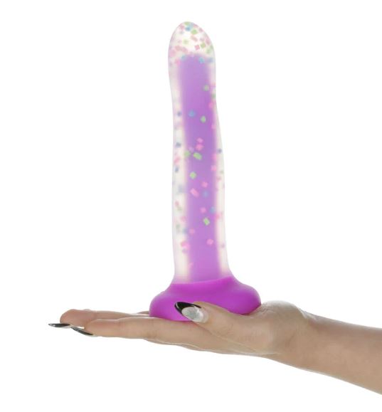 Addiction - Silicone GLOW IN THE DARK Probe - 8" Rave Posable
