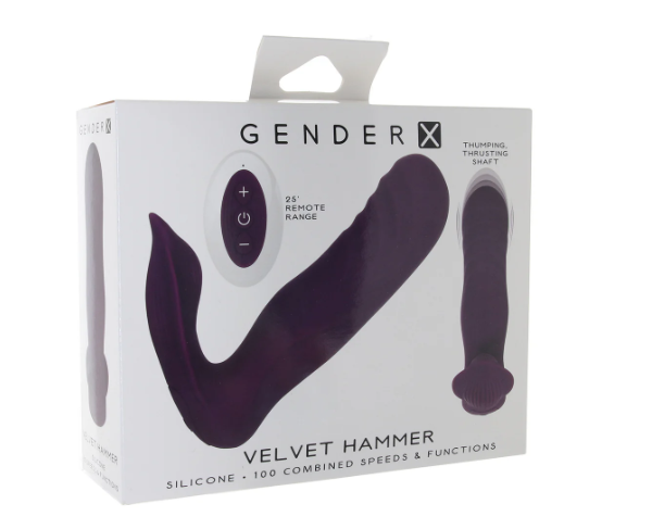 Gender X - The Hammer Remote Controlled Thumping Vibe