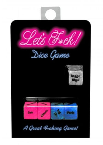 Let's F*ck! Dice