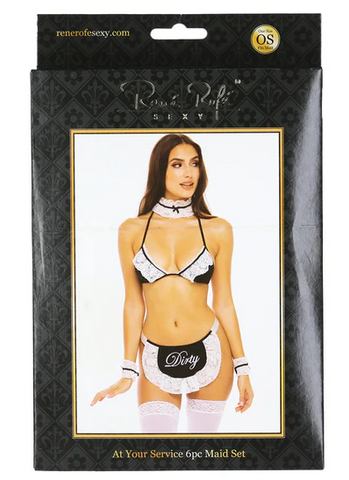 Rene Rofe - At Your Service 6 Piece Maid Set