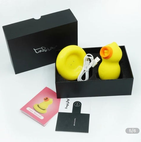 SBEC - Mr.Duckie 2.0 Clitoral Air Pulse Stimulator & Flicking Vibrator