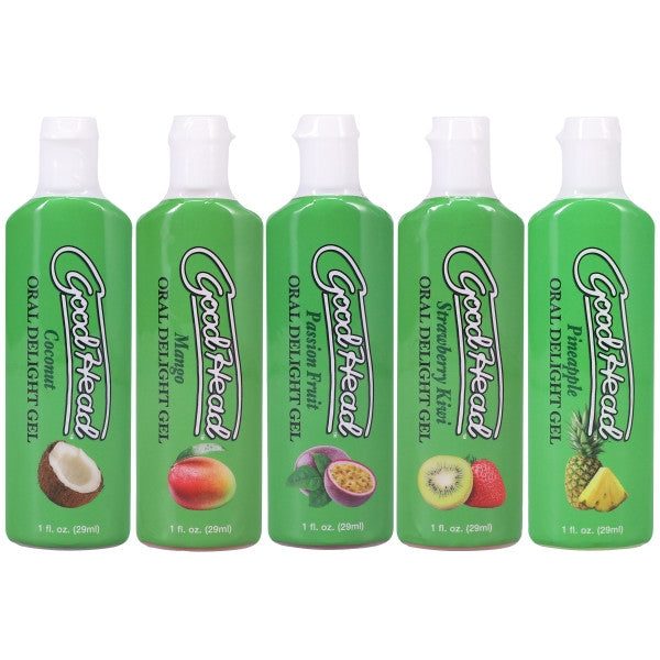 Good Head - Oral Delight Gel Pack - 5 x 1oz Bottles