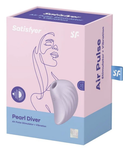 Pearl Diver - Vibrating Clitoral Air Pulse Stimulator