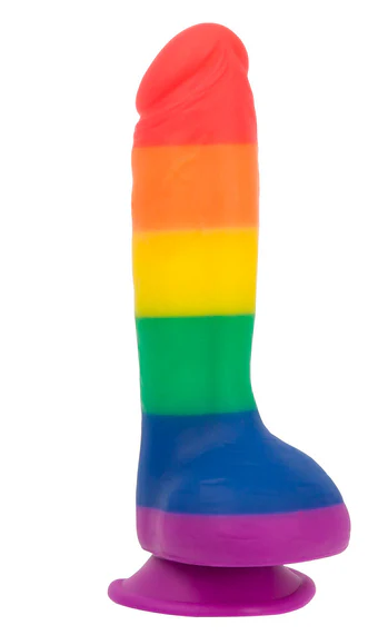 Pure Love - Rainbow Pride Love 8" Dildo