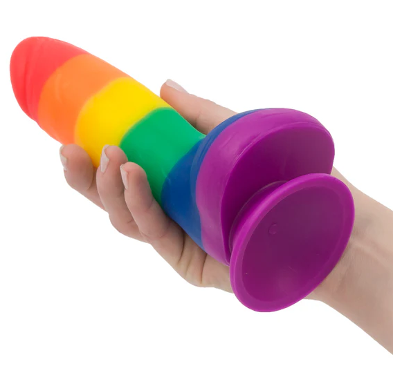 Pure Love - Rainbow Pride Love 8" Dildo Down Home Lovin' Pure Love - Rainbow Pride Love 8" Dildo Down Home Lovin'