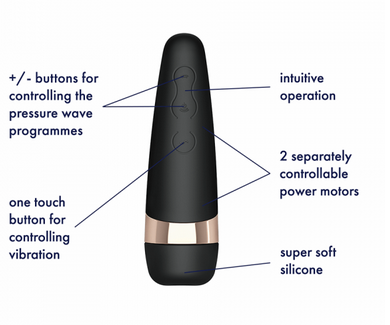 Pro 3+ - Vibrating Clitoral Air Pulse Stimulator