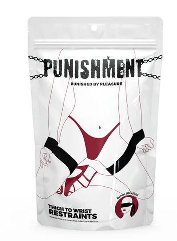 Punishment - Thigh to Wrist Restraints