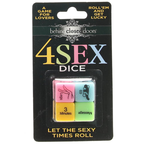 4 piece sexy dice game for lovers 