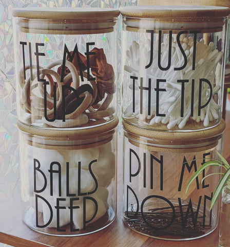 Handmade Inappropriate Storage Jars