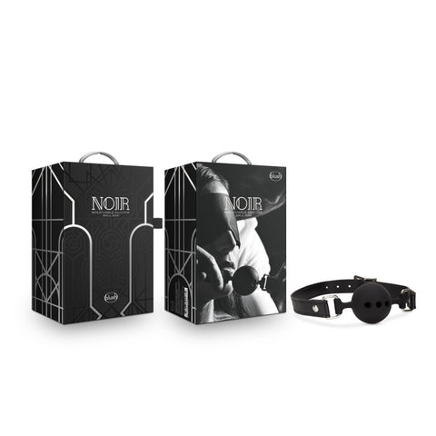 Noir - Breathable Silicone Ball Gag