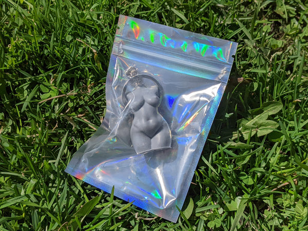 Nude Torso Keychain - by Evolving Crystals