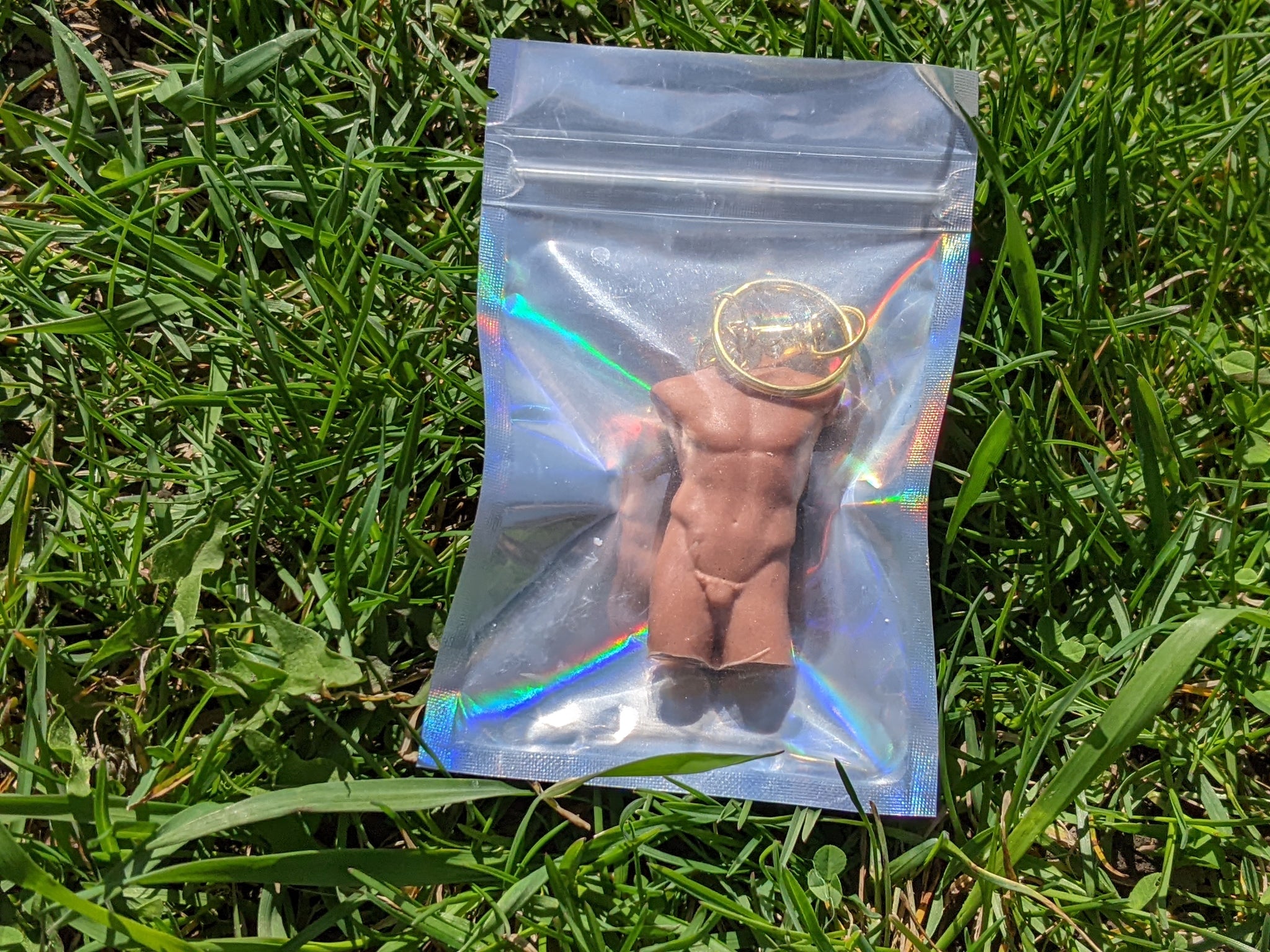 Nude Torso Keychain - by Evolving Crystals