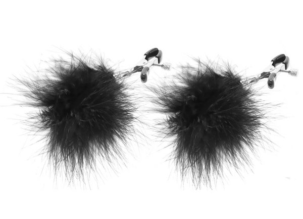 Nipple Clamps - Feathers