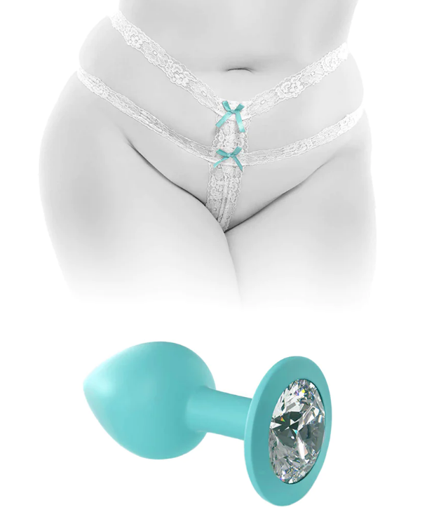 Hookup Backless Panties w/ Gem Plug Down Home Lovin'