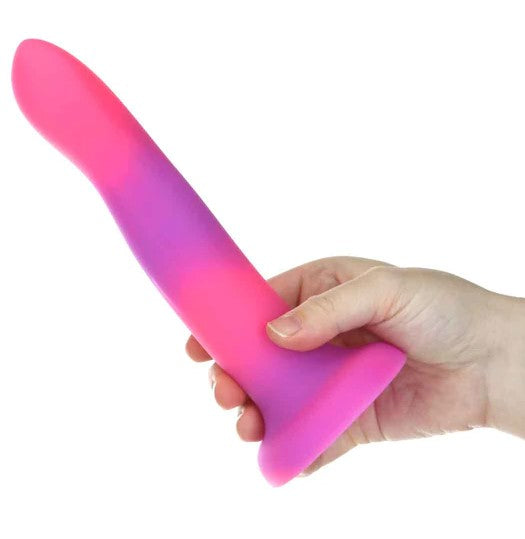 Addiction - Silicone GLOW IN THE DARK Probe - 8" Rave Posable