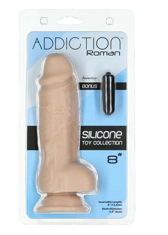 Addiction - Silicone Probe - 8" Roman THICC BOI